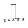 ΣΠΟΤ ΟΡΟΦΗΣ ΜΕ ΔΙΧΤΥ ΠΕΝΤΑΠΛΟ  GU10 1180X100X1180mm ΜΑΥΡΟ ARTE ILLUMINA SOLUN