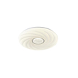 ΠΛΑΦΟΝΙΕΡΑ ΠΛΑΣΤΙΚΗ LED 60W 5580Lm 3CCT 3000-4000-6500K Φ480x75mm ΛΕΥΚΟ ARTE ILLUMINA TRIANO