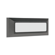 ΦΩΤΙΣΤΙΚΟ ΤΟΙΧΟΥ SLIM LED 4W IP65 230V 3CCT 230X80mm ΓΡΑΦΙΤΗΣ PRO ARTE ILLUMINA
