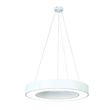 InLight Κρεμαστό φωτιστικό LED 50W 4000K σε λευκή απόχρωση D:80cm (6171-80-WH)