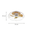 it-Lighting Minnewanka 36W 3CCT LED Fan Light in White Color (101000710)