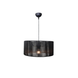 Inlight Κρεμαστό φωτιστικό με καπέλο απο ίνα 1xE27 D:40cm (4056-B)