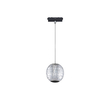 Inlight Κρεμαστό Φωτιστικό LED 5W 3CCT για Ultra-Thin μαγνητική ράγα σε μαύρη απόχρωση D:10,2cm (TMU0230-Black)