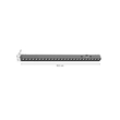 Inlight Φωτιστικό LED 25W 3000K-6000K για Ultra-Thin μαγνητική ράγα σε μαύρη απόχρωση by Tuya and Zigbee D:55,5X2,6X2,4cm (TMZ0010-Black)