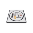 Inlight Skyline Light-4 Meters Long 3000K (43057-Black)