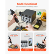 VEVOR 2-σε-1 Hot Air Rework & Soldering Station 820W με θύρα φόρτισης USB 5V