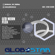NEON FLEX LED Λευκή 1m 12W/m 230V 120 SMD/m 2835 SMD 980lm/m 120° Αδιάβροχη IP66 Ψυχρό Λευκό 6000k Dimmable GloboStar 22501