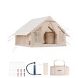 Φουσκωτή σκηνή VEVOR για Κάμπινγκ 4-6 Άτομα Glamping Σκηνή με Αντλία Εύκολη ρύθμιση