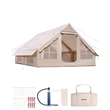 Φουσκωτή σκηνή VEVOR για Κάμπινγκ 5-8 Άτομα Glamping Σκηνή με Αντλία Εύκολη ρύθμιση