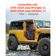 VEVOR 2-Door Jeep Tube Doors Jeep Tubular Door για 2018-2024 Jeep Wrangler JL