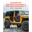 VEVOR 4-Door Jeep Tube Doors Jeep Tubular Door για 2018-2024 Jeep Wrangler JL