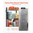 VEVOR 6-Tier Over the Door Pantry Organizer Κρεμαστό ράφι αποθήκευσης Ρυθμιζόμενο