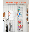 VEVOR 9-Tier Over the Door Pantry Organizer Κρεμαστό ράφι αποθήκευσης Ρυθμιζόμενο