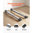 VEVOR Furniture Dolly Mobile Roller 330 lbs Load Extendable Appliance Rollers