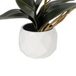 GloboStar® Artificial Garden PINK ORCHID 21075 Διακοσμητικό Φυτό Ροζ Ορχιδέα  Υ30cm