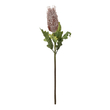 GloboStar® Artificial Garden PURPLE STUPA FRUIT BRANCH 21375 Τεχνητό Διακοσμητικό Κλαδί Στίπα  Y69cm