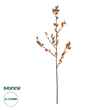 GloboStar® Artificial Garden ORANGE BERRIES FRUIT BRANCH 21444 Τεχνητό Διακοσμητικό Κλαδί Πορτοκαλί Γκί Y94cm