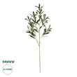 GloboStar® Artificial Garden OLIVE FRUIT BRANCH 21450 Τεχνητό Διακοσμητικό Κλαδί Ελίας Y92cm