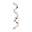 GloboStar® Artificial Garden MANGOLIA FLOWER VINE 21469 Τεχνητό Διακοσμητικό Κλαδί Μανόλιας  Y180cm