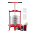 Εγχειρίδιο VEVOR Fruit Wine Press for Wine Making 3,69 Gal/14L από ανοξείδωτο χάλυβα