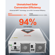 VEVOR Hybrid Solar Inverter Charger 6000W 220/230V Ενσωματωμένος ελεγκτής MPPT 120A