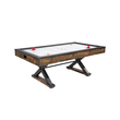 VEVOR 214 cm Air Hockey Table Air Powered Arcade Table Arcade Electronic Scorer Pushers
