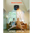 VEVOR Solar Roof Attic Exhaust Fan 50W με Smart Thermostat Remote Control