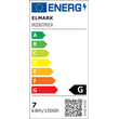 LED ΠΑΝΕΛ ΣΤΡΌΓΓΥΛΟ 7W 6500K IP65
