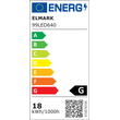 LED ΠΑΝΕΛ ΣΤΡΟΓΓΥΛΟ ΜΕ ΓΥΑΛΙ 18W 4000K
