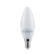 ΛΑΜΠΤΗΡΑΣ LED ΚΕΡΑΚΙ C37 SMD2835 8W E14 230V ΛΕΥΚΟ