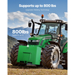 VEVOR Ballast Box 3 Point Κατηγορία 1 Tractor Easy Tach Hitch Αντίβαρο πράσινο