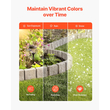 VEVOR Fake Stone Landscape Edge 46,8x3,9 in Lawn Edge Ανθεκτικά στο ξεθώριασμα