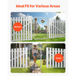 VEVOR Chain Link Fence Gate Fit 2-6 ft x 4 ft Garden Gate Posts Δεν περιλαμβάνονται