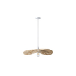 ΦΩΤΙΣΤΙΚΟ ΚΡΕΜΑΣΤΟ BAMBOO 1XE27 MAX 40W 550X550X120mm ARTE ILLUMINA OASIS