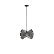 ΦΩΤΙΣΤΙΚΟ ΚΡΕΜΑΣΤΟ ΜΕΤΑΛΛΟ 1XE27  MAX 40W 350X350X1270mm ΜΑΥΡΟ ARTE ILLUMINA OGGI