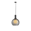 ΦΩΤΙΣΤΙΚΟ ΚΡΕΜΑΣΤΟ ΜΕΤΑΛΛΟ 1XE27  MAX 40W 340x340x1520mm MAΥΡΟ ARTE ILLUMINA AIRY