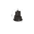 Inlight Downlight σποτ 7W 3CCT σε λευκή απόχρωση (X00240W)