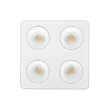 Inlight Downlight Mounted σποτ 4*8W 3CCT σε λευκή απόχρωση (X00290W)