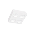 Inlight Downlight Mounted σποτ 4*8W 3CCT σε λευκή απόχρωση (X00290W)