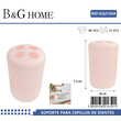 Θήκη οδοντόβουρτσας πλαστική - Light Pink - 21650