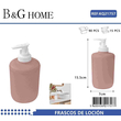 Θήκη κρεμοσάπουνου Dispenser πλαστική - Pink - 21757