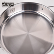 Τηγάνι ανοξείδωτο με καπάκι - 2.7L - CS001-C24 - DSP - 562519