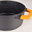 Κατσαρόλα αντικολλητική - 7L - CA002-B28-Black - DSP - 563400
