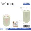Θήκη οδοντόβουρτσας πλαστική - Beige - 21578