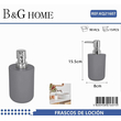Θήκη κρεμοσάπουνου Dispenser πλαστική - Grey - 21607