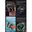 Σετ Smartwatch με 3 λουράκια - LG78 Pro - 064878 - Black