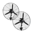 Σετ 2Χ επιτοίχιοι ανεμιστήρες - 150W - 65cm - 676005
