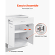 Βάση στήριξης VEVOR 24" Π x 19" Β x 32" Υ, έτοιμη για συναρμολόγηση με συρτάρι