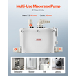 Αντλία κοπής VEVOR 500W 29 GPM Ροή, Ανύψωση Κεφαλής 26 ft για Νιπτήρα Υπογείου Κουζίνας