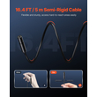 Ενδοσκόπιο VEVOR 1920P HD Borescope για Android & IOS με καλώδιο 5 μέτρων